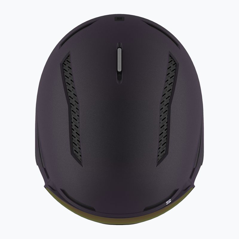 Salomon Driver Prime Sigma Plus S2/S3 éjszakai árnyalat/ezüstös rózsaszín/égszínkék síbukósisak 11