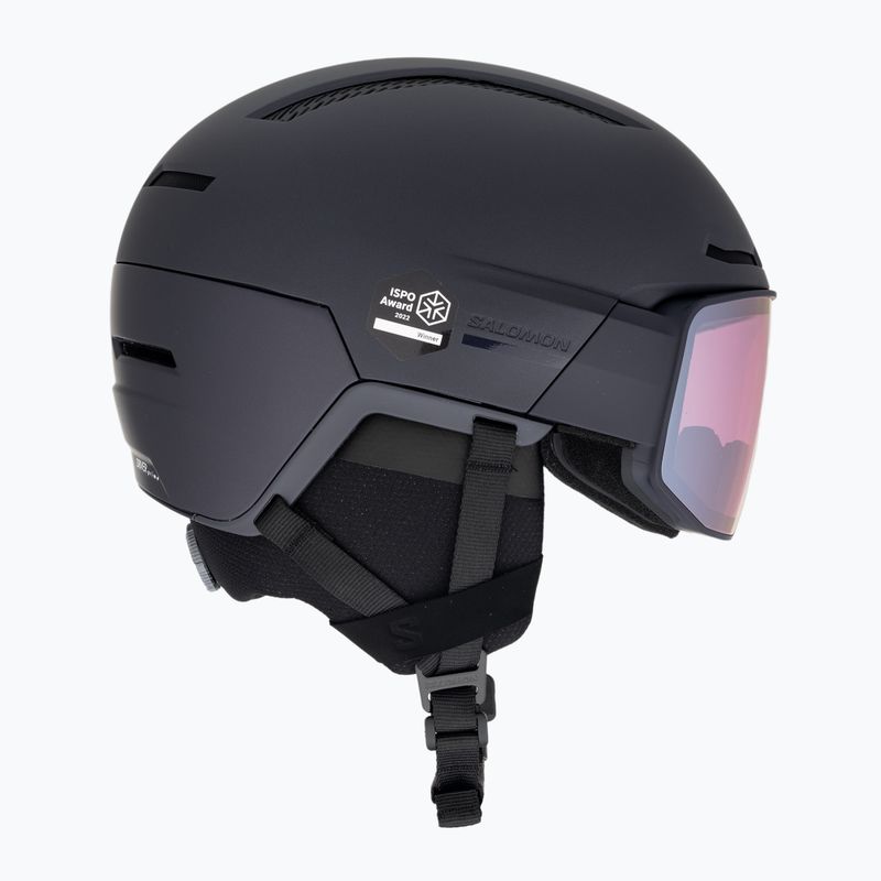 Salomon Driver Prime Sigma Plus S2/S3 éjszakai árnyalat/ezüstös rózsaszín/égszínkék síbukósisak 4