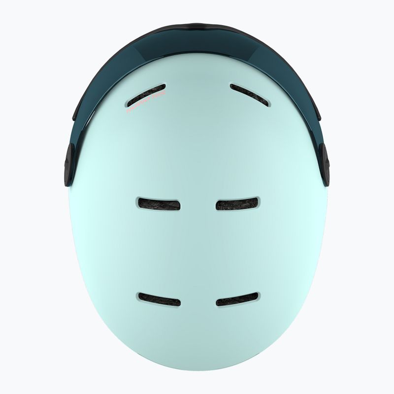 Gyerek sísisak Salomon Orka Visor bleached aqua 4