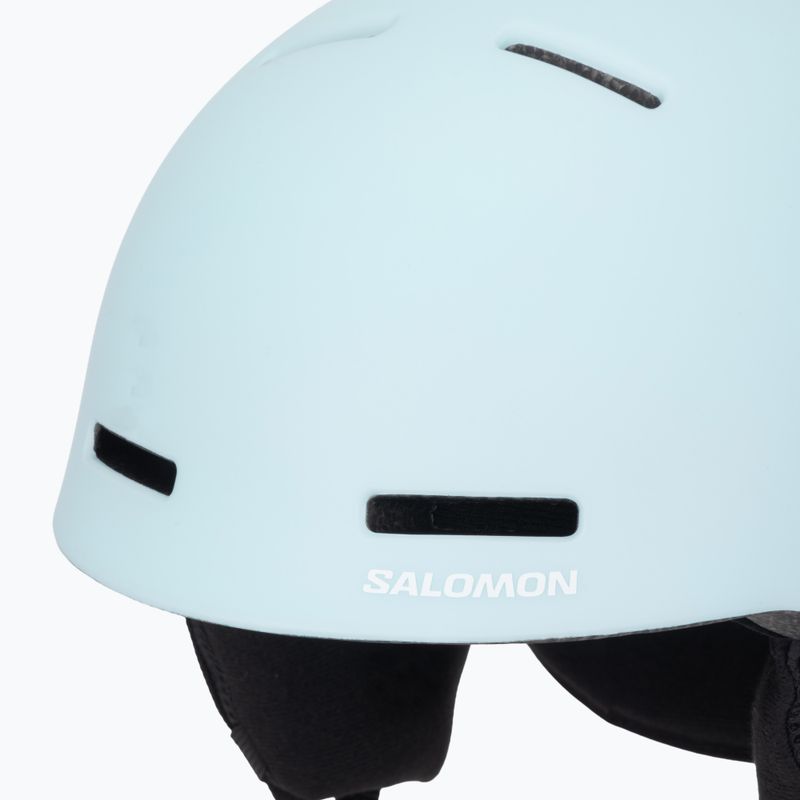 Gyerek sísisak Salomon Orka bleached aqua 7