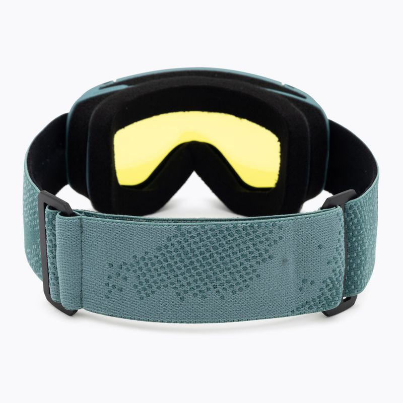 Salomon Lumi Flash atlanti kék/villogósárga gyermek síszemüveg 3
