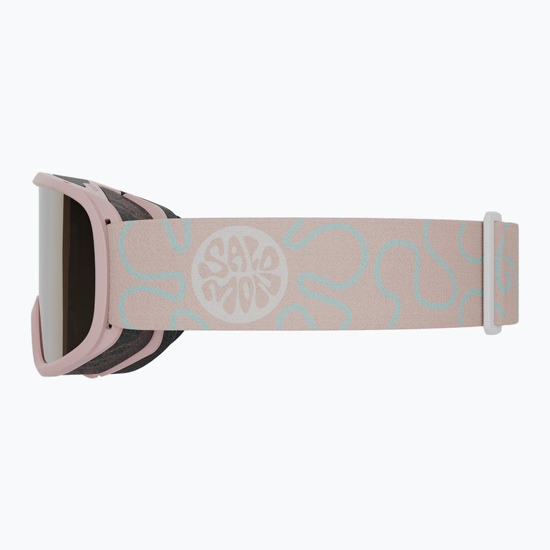Gyerek síszemüveg Salomon Rio Jr tropical peach/flash gold 3