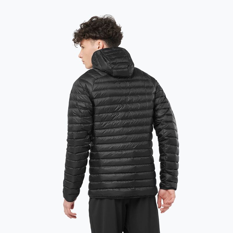 Salomon Elixir Micro Down Hoodie mély fekete férfi pehelykabát 2