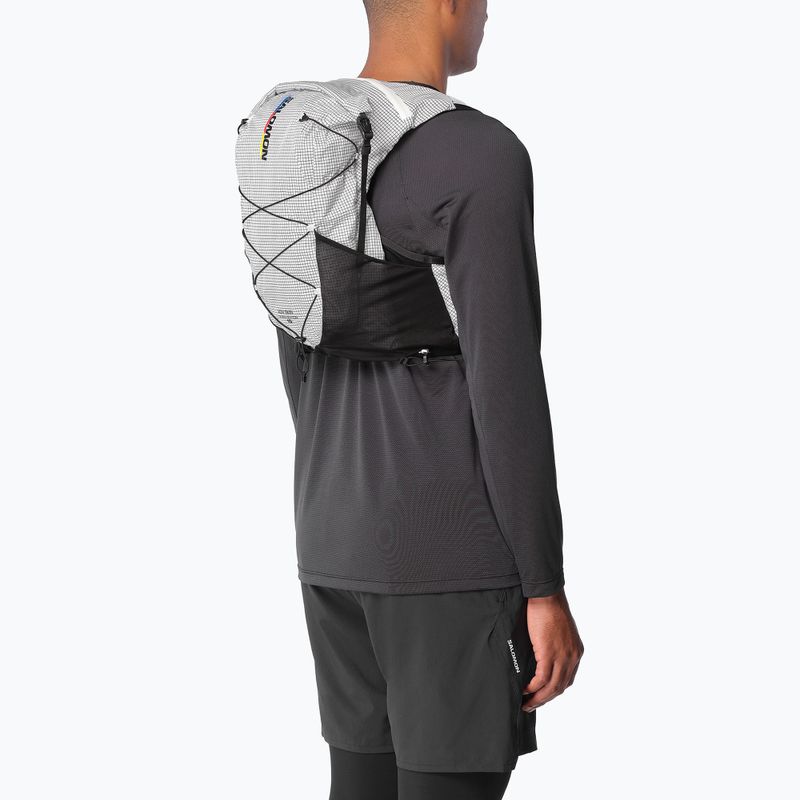 Futó hátizsák Salomon Advance Skin Cross Season Race 15 l white/black 7