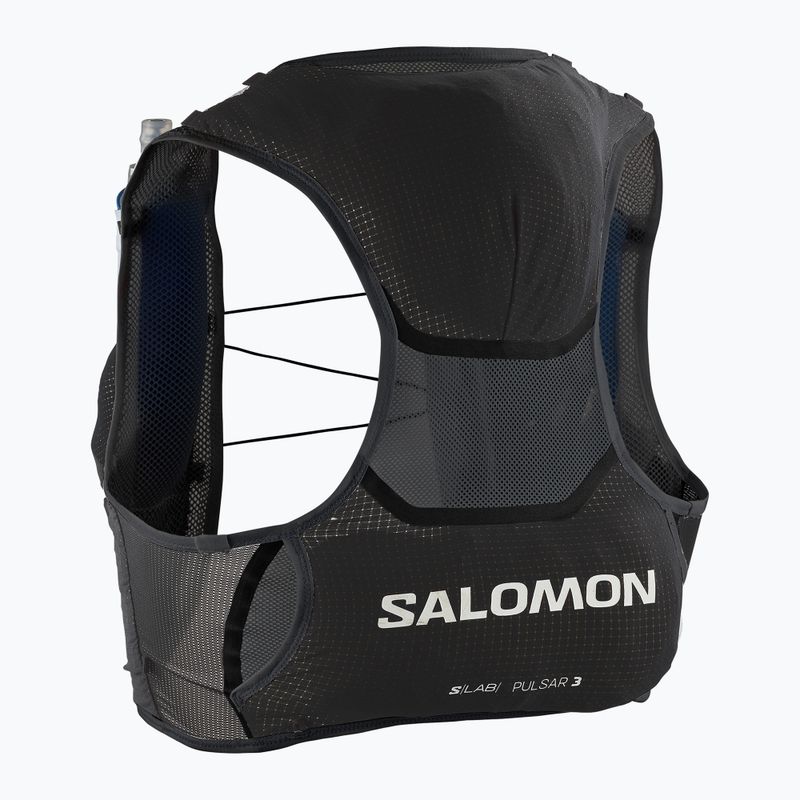 Salomon S/Lab Pulsar with 3 Flasks black/white futó mellény 2