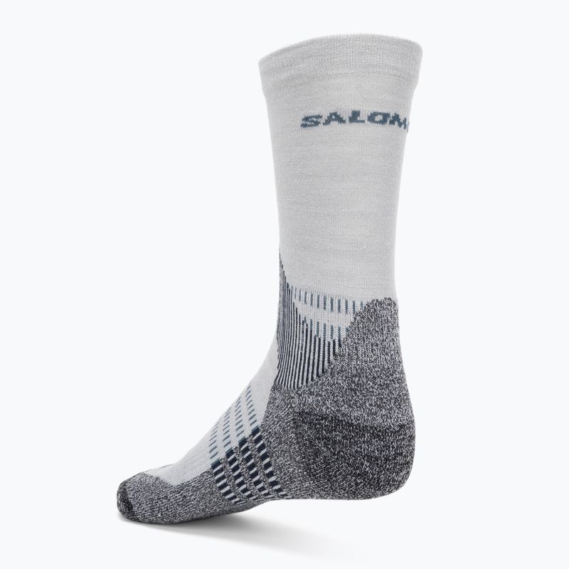 Salomon X Ultra Access Crew 2 pár quarry/stargazer trekking zokni 2