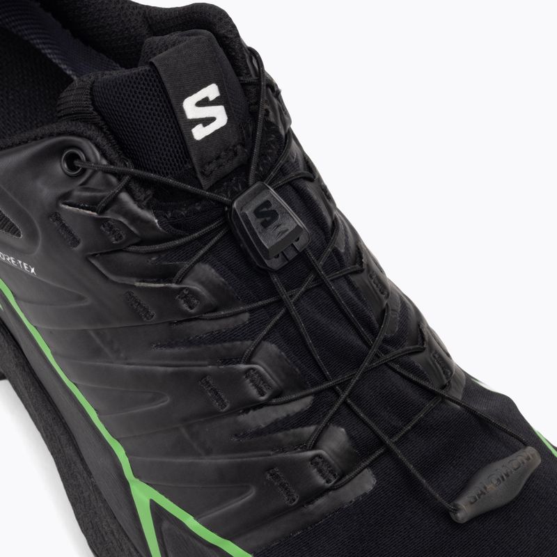 Salomon Thundercross GTX férfi futócipő fekete/zöld gekkó/fekete 10