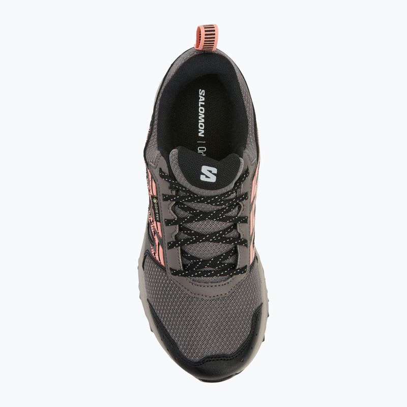 Női futócipő Salomon Wander GTX plum kitten/black/pea 5