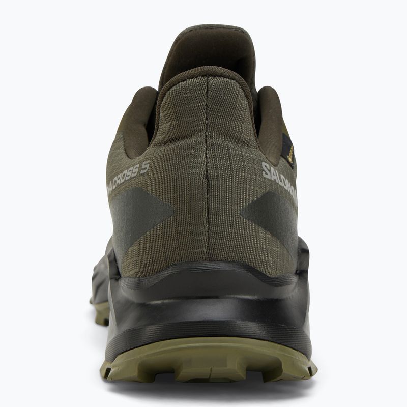 Salomon Alphacross 5 GTX férfi futócipő oliva éj/fekete 6