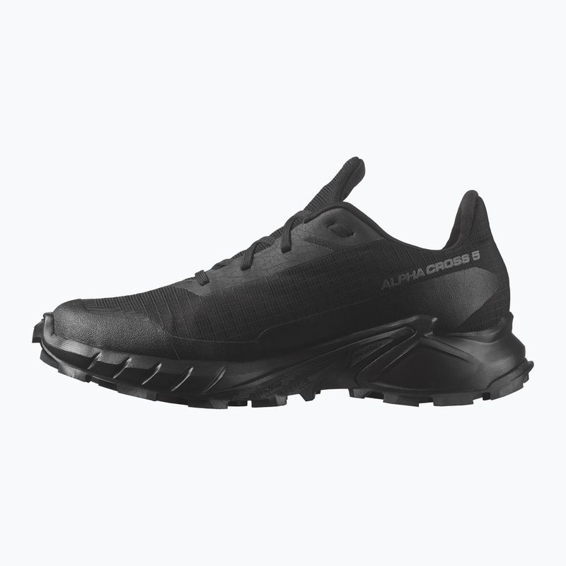 Női futócipő Salomon Alphacross 5 GTX fekete/fekete/ebony 2