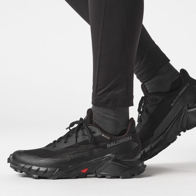 Női futócipő Salomon Alphacross 5 GTX fekete/fekete/ebony 3