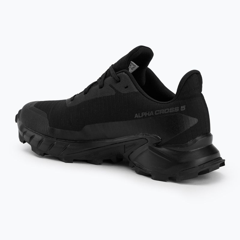 Női futócipő Salomon Alphacross 5 GTX fekete/fekete/ebony 3