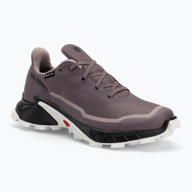 Salomon Alphacross 5 GTX női futócipő moonscape/fekete/fehér