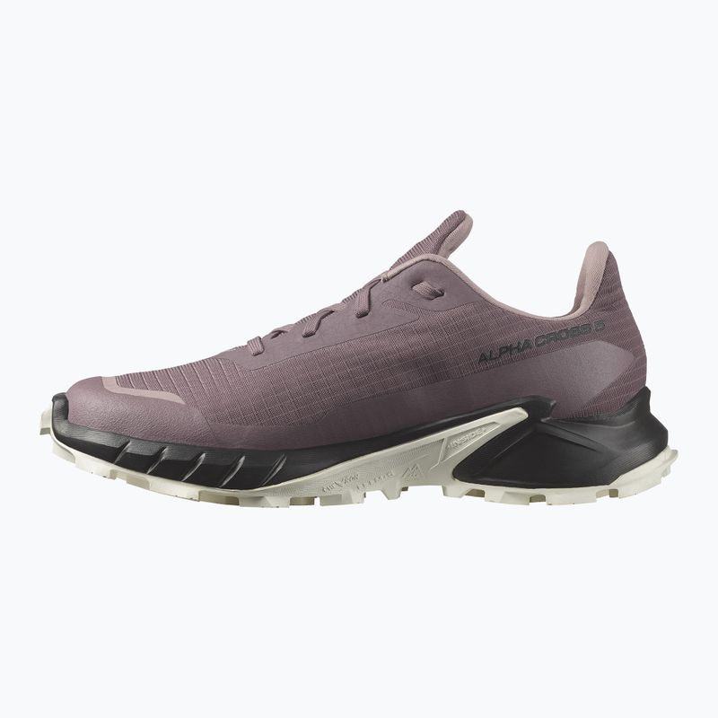 Salomon Alphacross 5 GTX női futócipő moonscape/fekete/fehér 9