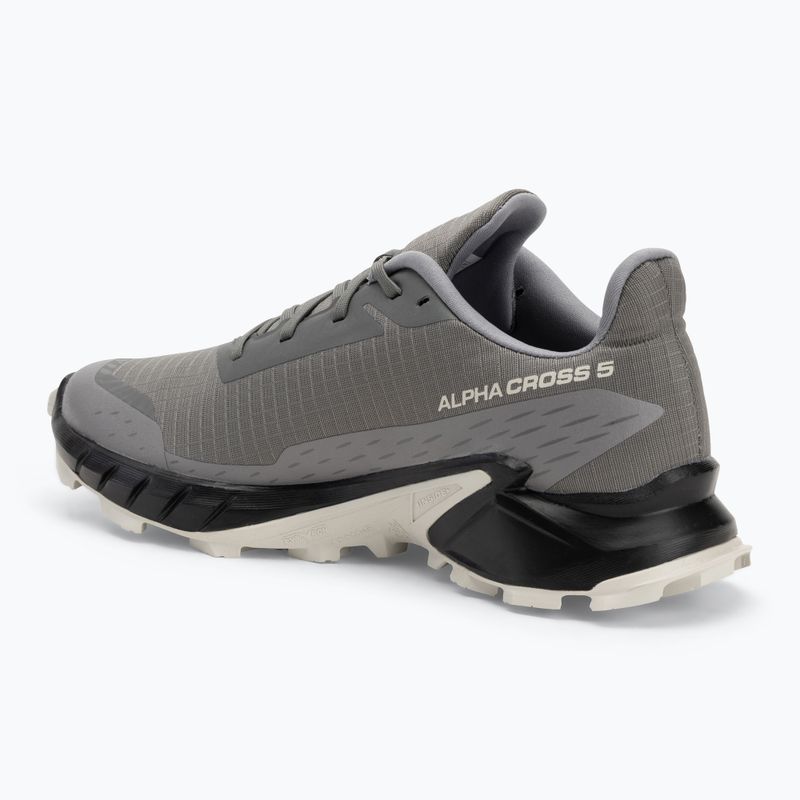 Salomon Alphacross 5 ón/fekete/ghost férfi futócipő 3