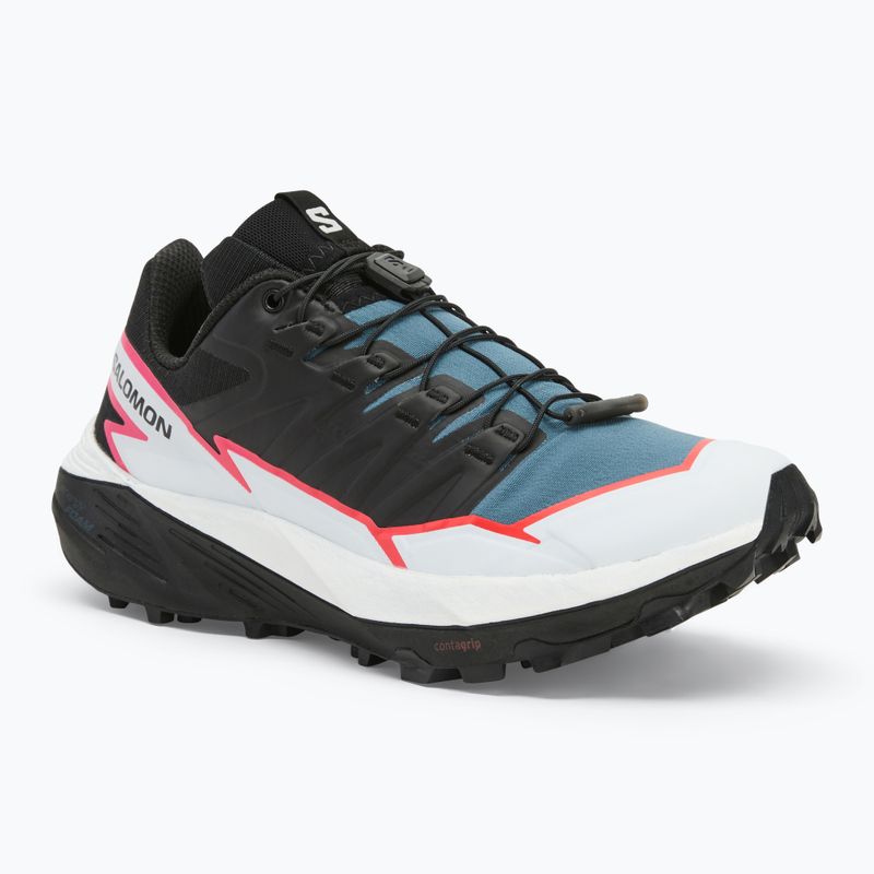Női futócipő Salomon Thundercross black/bering sea/pink glo
