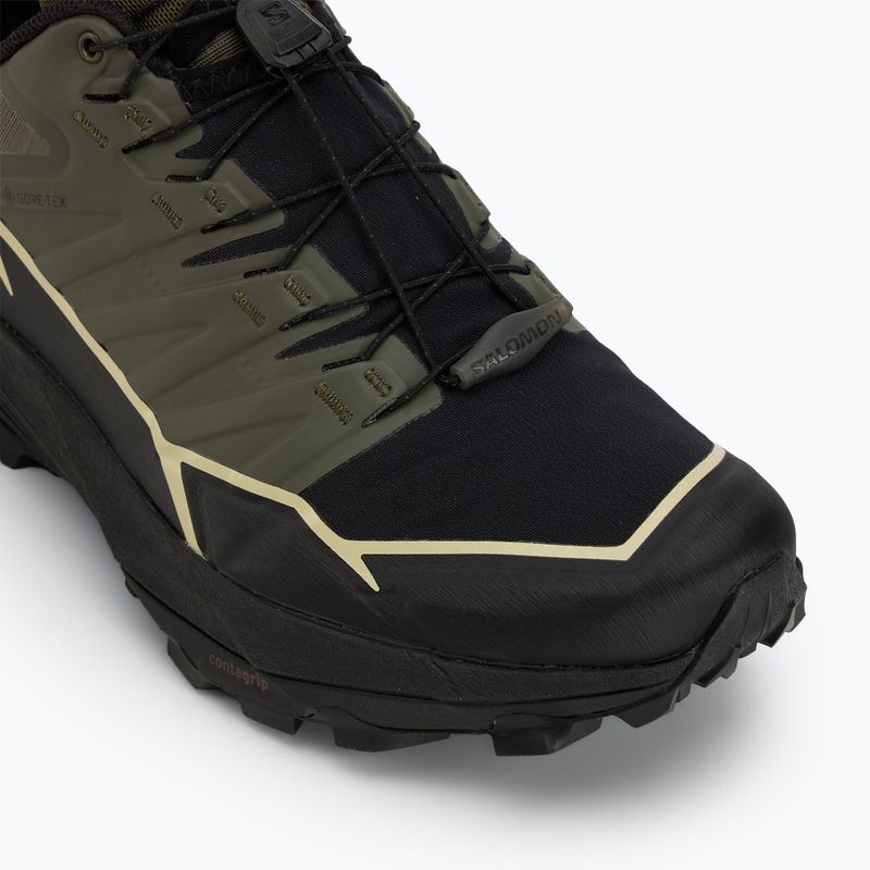 Salomon Thundercoss GTX férfi futócipő oliva éjszaka/fekete/alfa 7