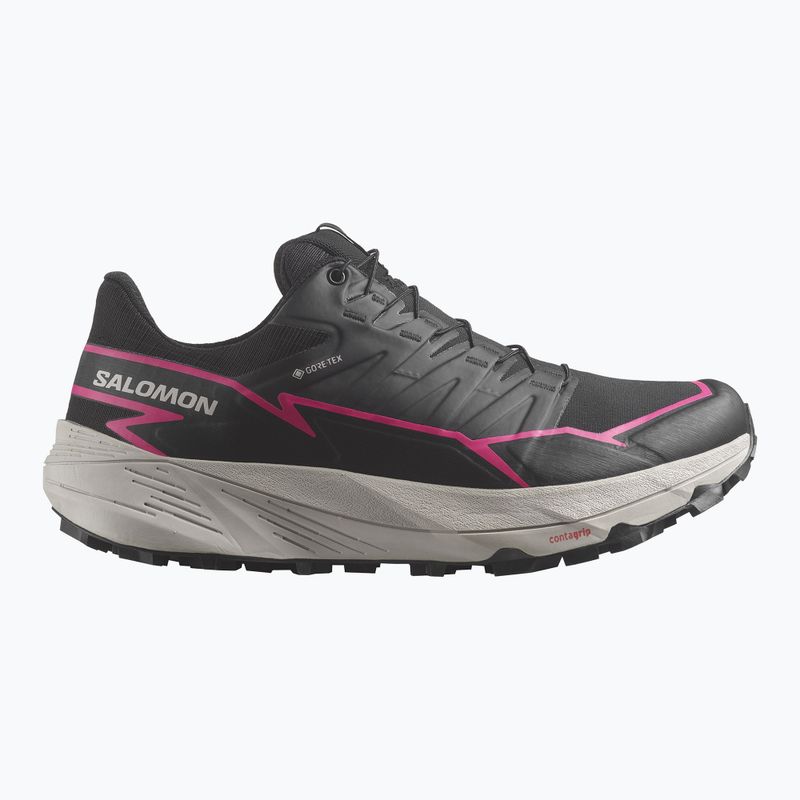 Salomon Thundercoss GTX női futócipő fekete/fekete/rózsaszín