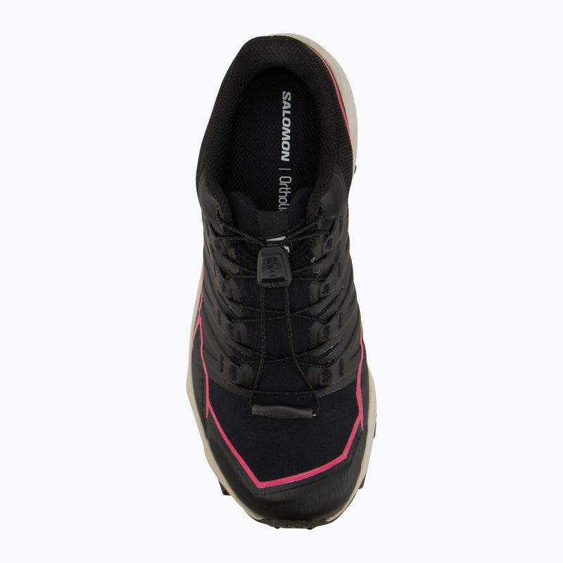 Salomon Thundercoss GTX női futócipő fekete/fekete/rózsaszín 5
