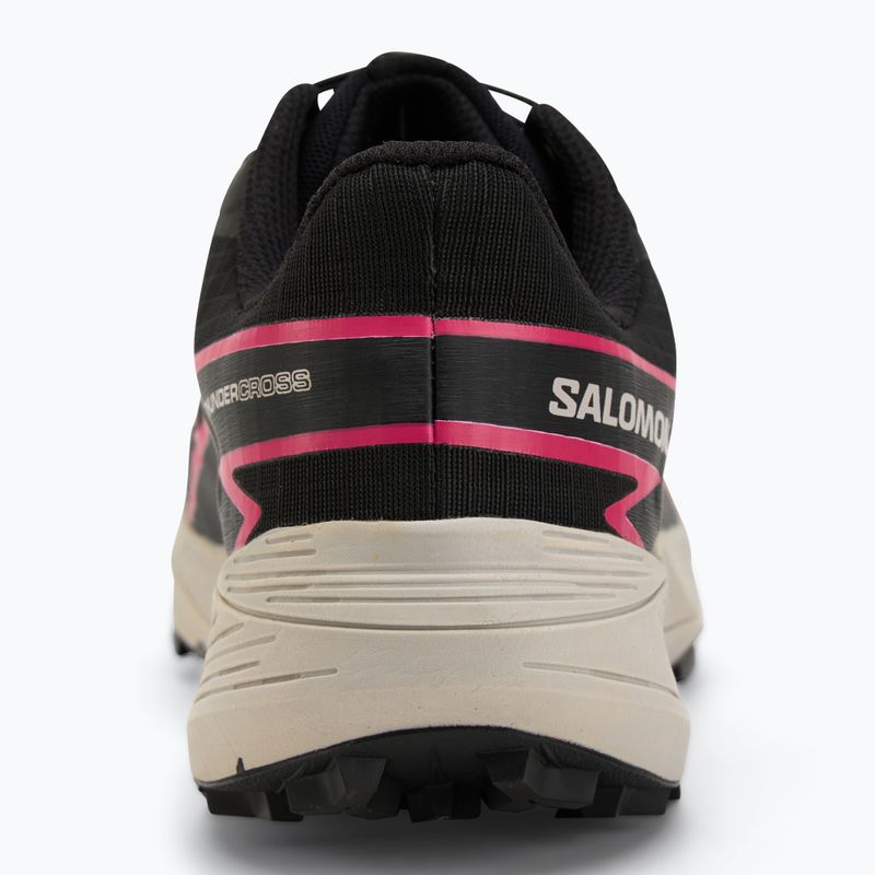 Salomon Thundercoss GTX női futócipő fekete/fekete/rózsaszín 6