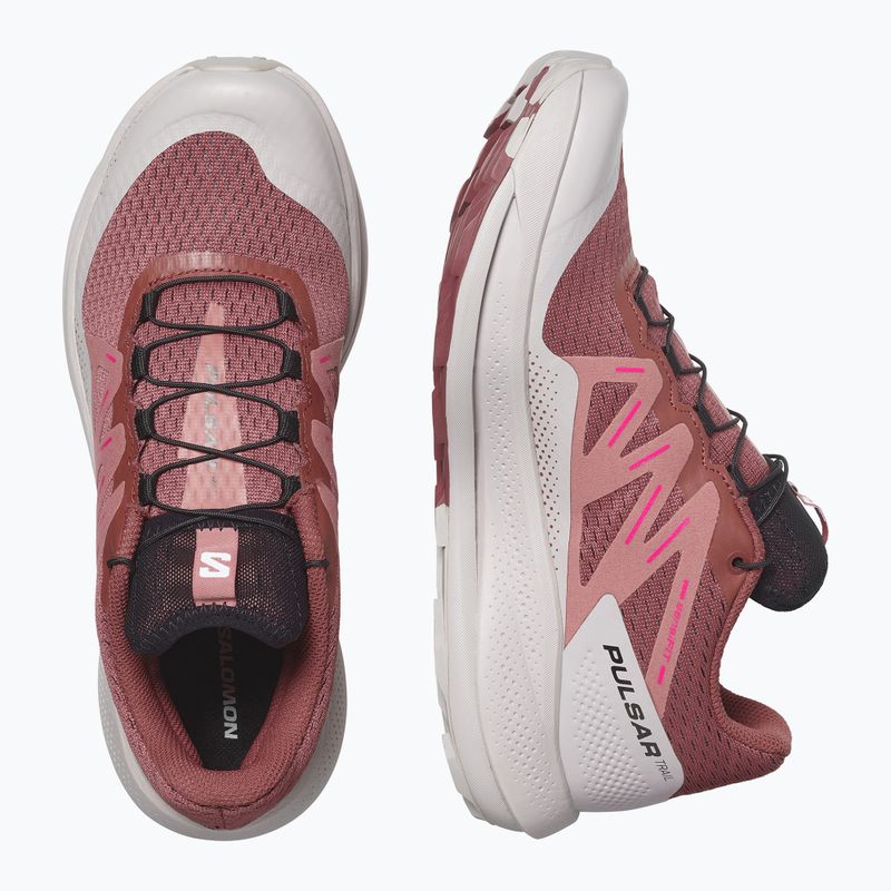 Salomon Pulsar Trail női futócipő cow hide/ashes of roses/pink glo 15