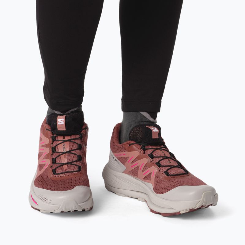 Salomon Pulsar Trail női futócipő cow hide/ashes of roses/pink glo 17
