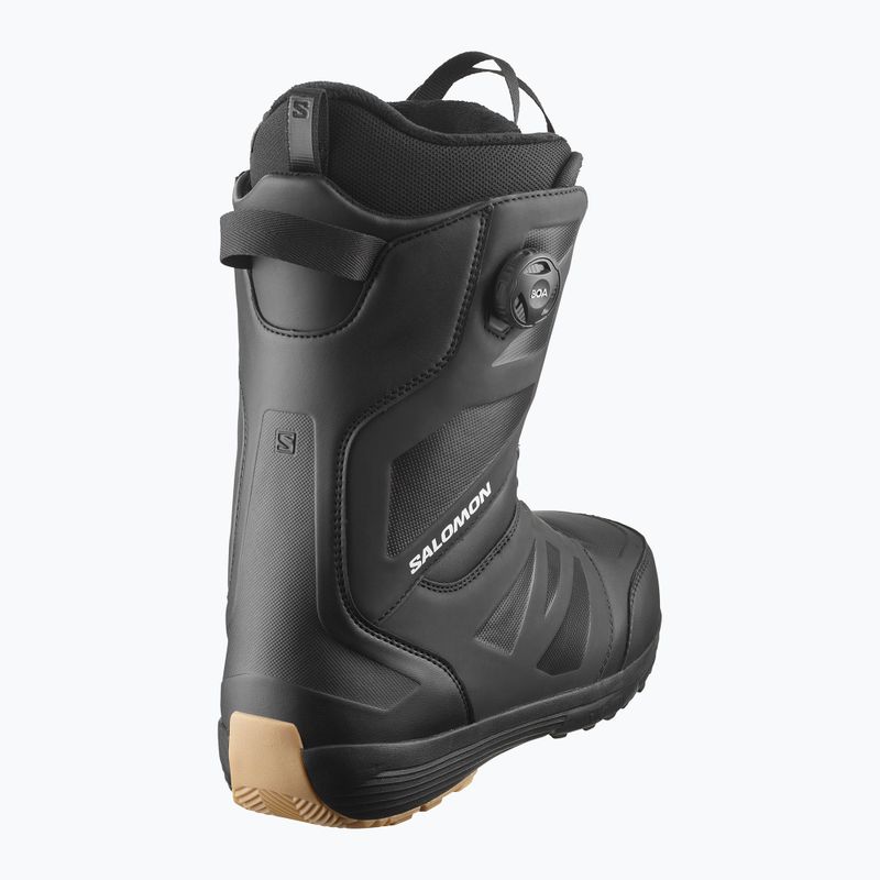 Férfi Salomon Launch Boa SJ Boa fekete/fekete/fehér snowboard cipő 7