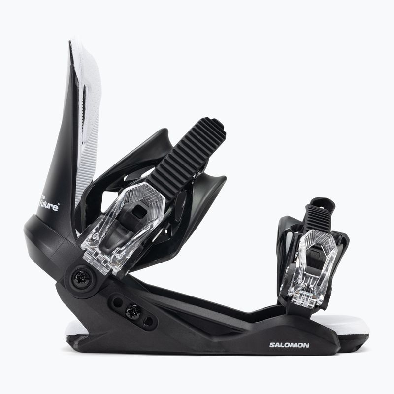 Gyermek snowboard kötések Salomon The Future fekete/fehér 2