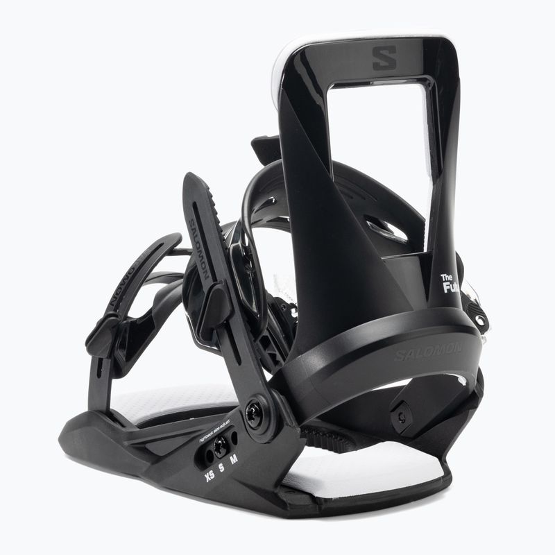Gyermek snowboard kötések Salomon The Future fekete/fehér 4