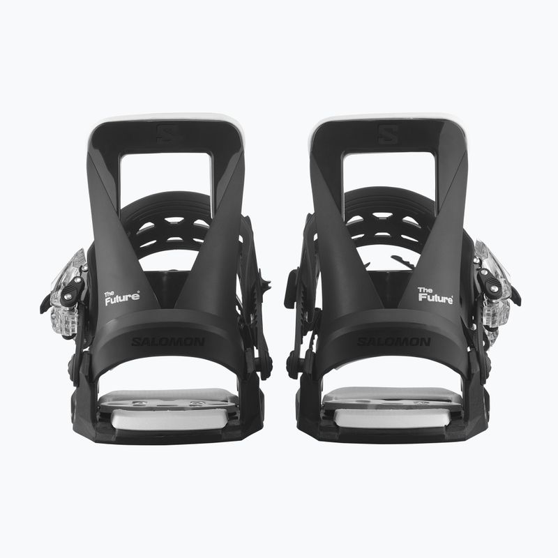 Gyermek snowboard kötések Salomon The Future fekete/fehér 5