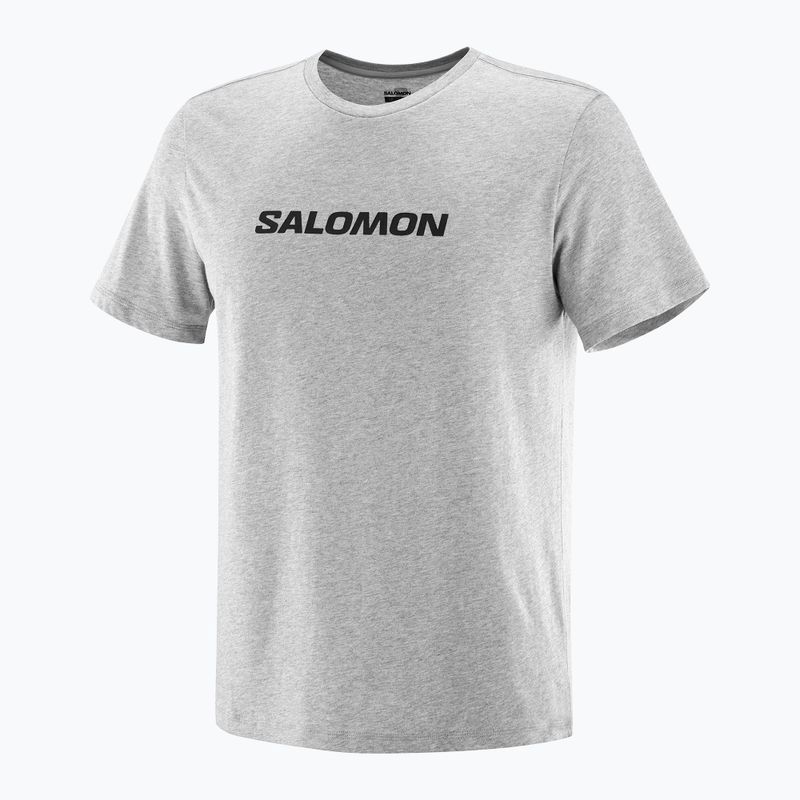 Férfi Salomon Logo Performance póló szürke színben 3