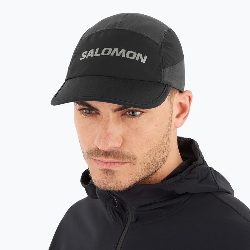 Salomon Sense Aero mély fekete baseball sapka 2