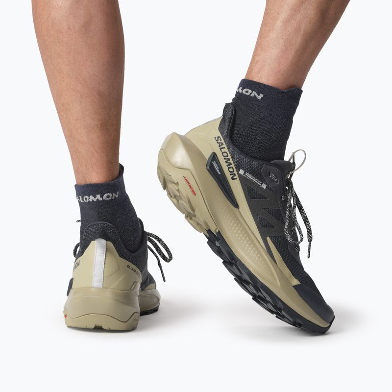Férfi túracipő Salomon Elixir Activ carbon/slate green/glacier 15