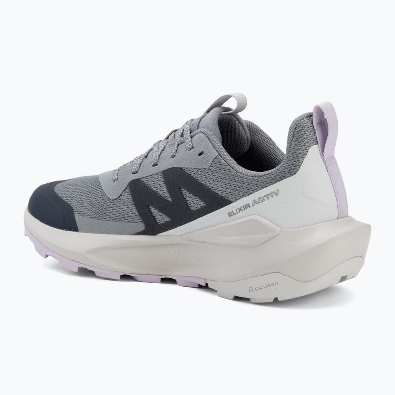 Női túracipő Salomon Elixir Activ GTX shskin/glacier gray/opetal 3