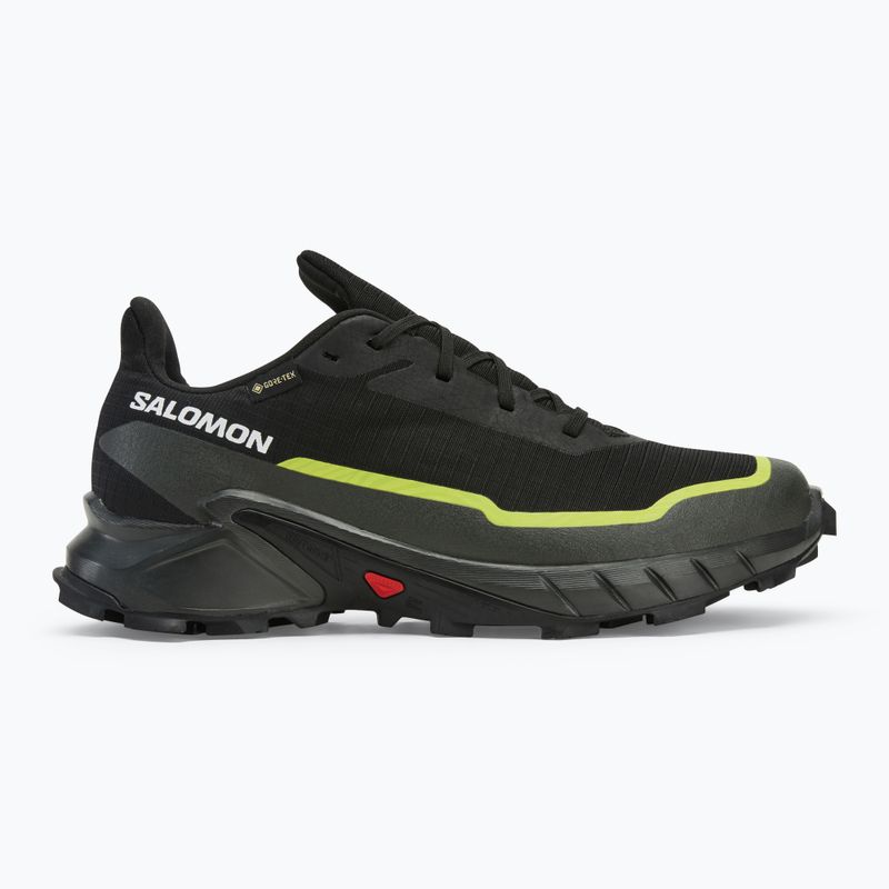 Férfi futócipő Salomon Alphacross 5 GTX black/peat/sulphur spring 2