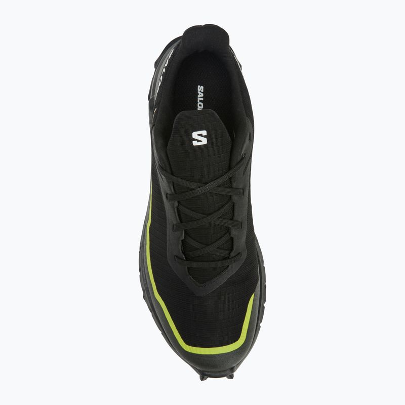 Férfi futócipő Salomon Alphacross 5 GTX black/peat/sulphur spring 5