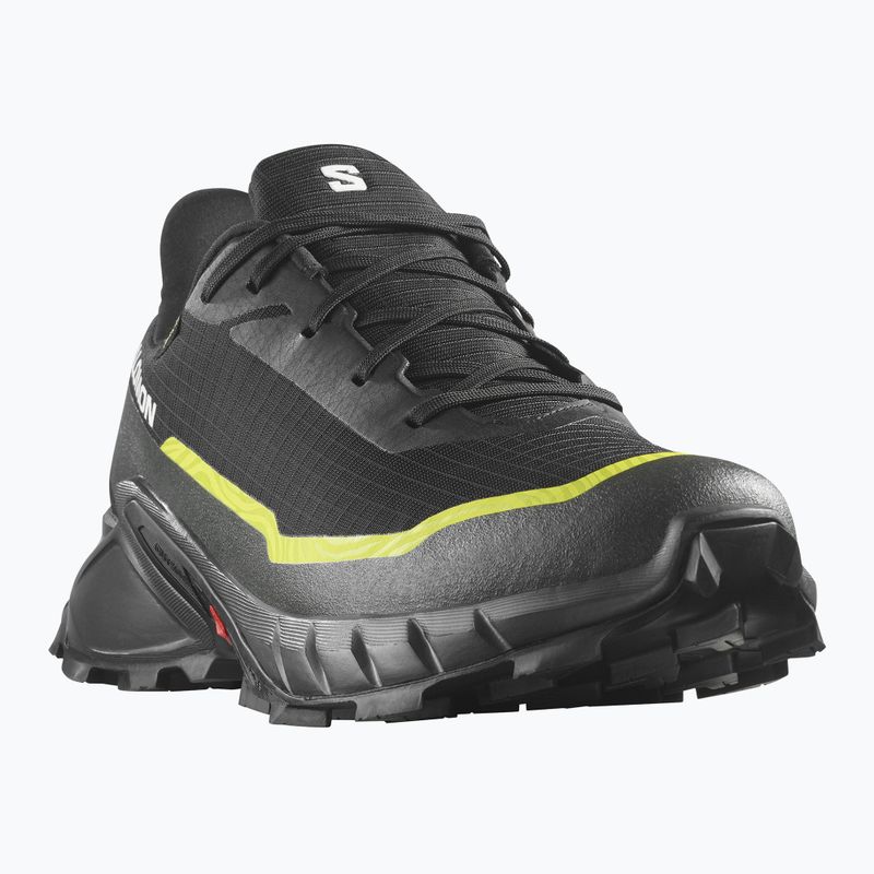 Férfi futócipő Salomon Alphacross 5 GTX black/peat/sulphur spring 8
