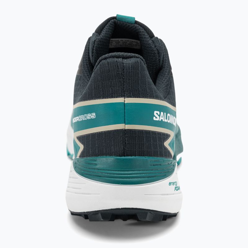 Férfi futócipő Salomon Thundercross carbon/tahitian tide/peacock blue 6