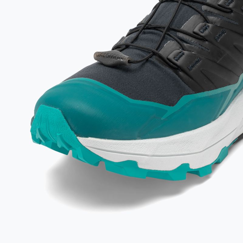 Férfi futócipő Salomon Thundercross carbon/tahitian tide/peacock blue 7