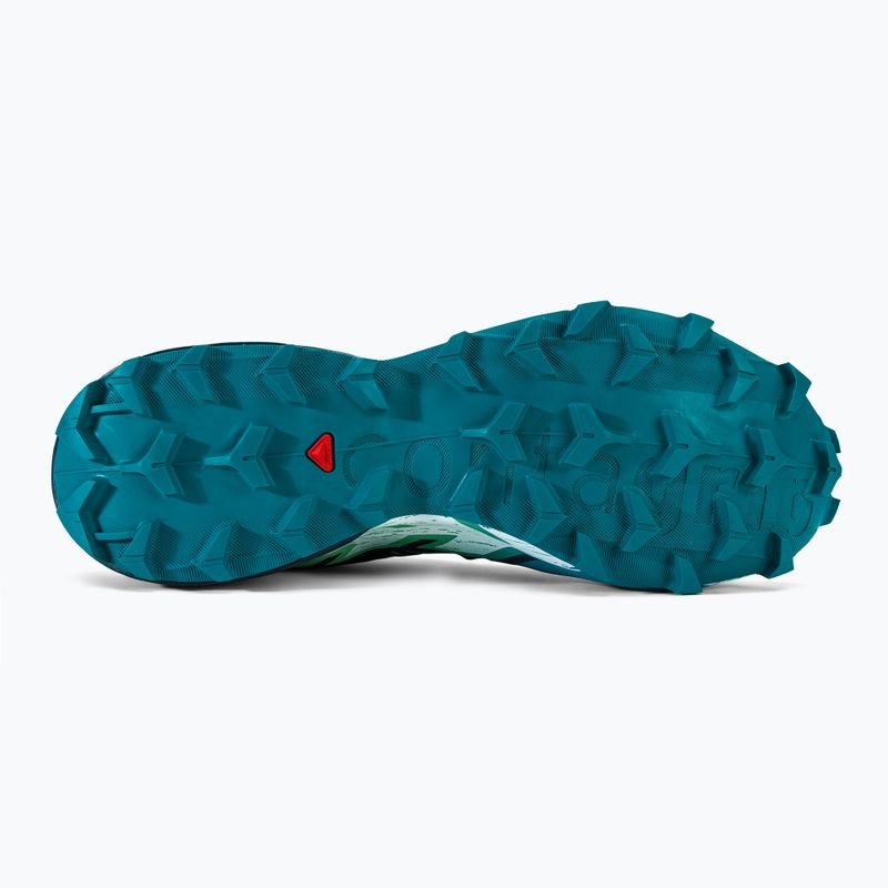 Férfi futócipő Salomon Speedcross 6 carbon/tahitian tide/white 5