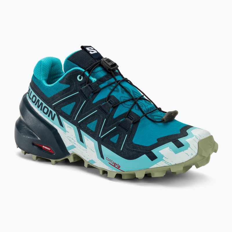 női futócipő Salomon Speedcross 6 tahitian tide/carbon/tea