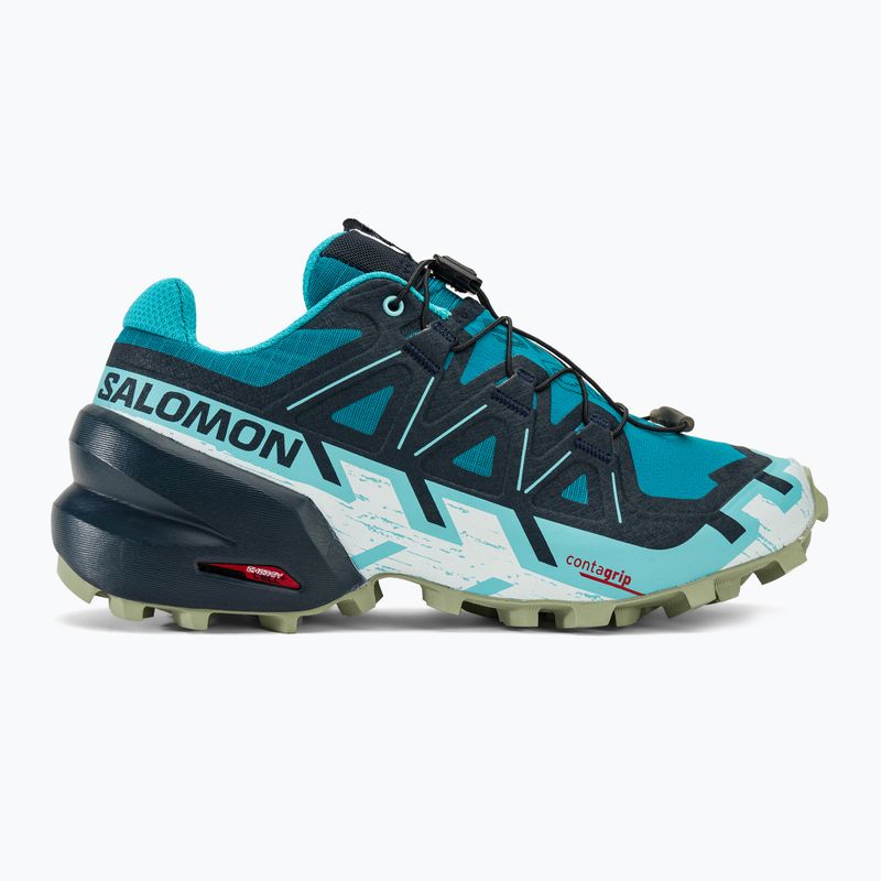 női futócipő Salomon Speedcross 6 tahitian tide/carbon/tea 2