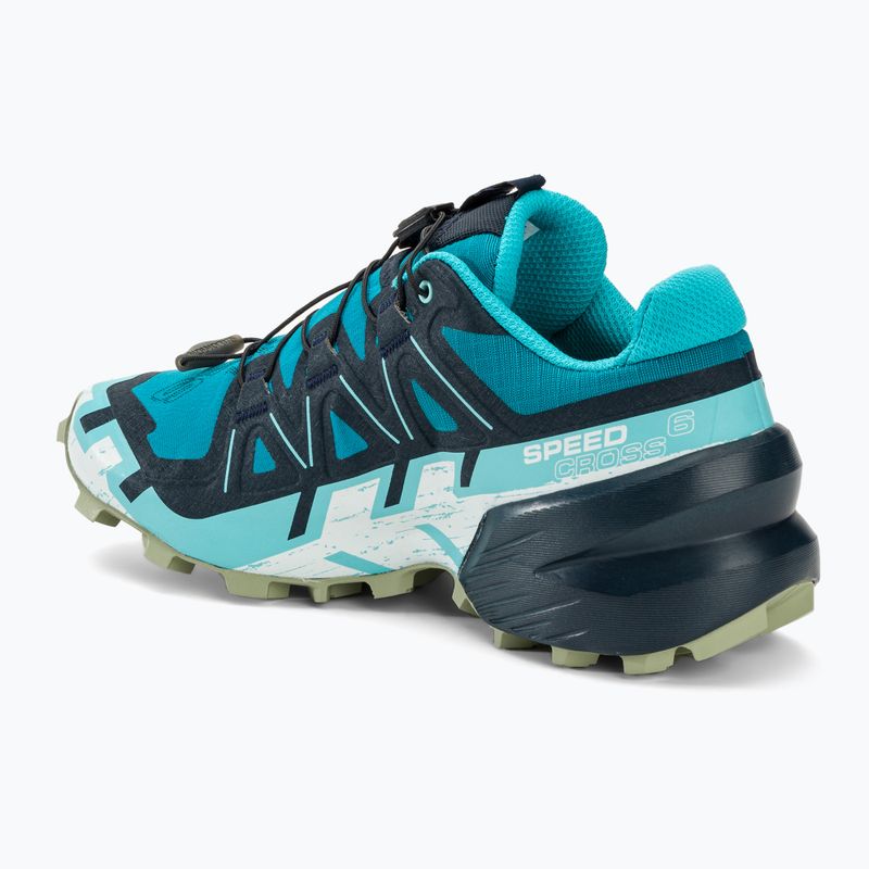 női futócipő Salomon Speedcross 6 tahitian tide/carbon/tea 3