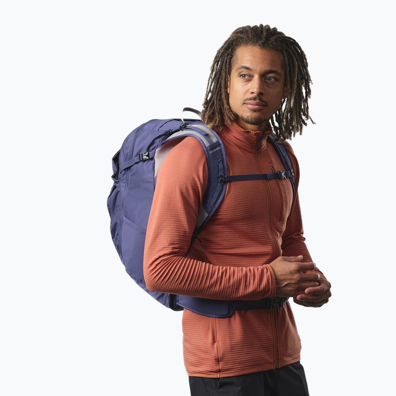 Túra hátizsák Salomon Trailblazer 30 l mazarine blue/ghost gray 4