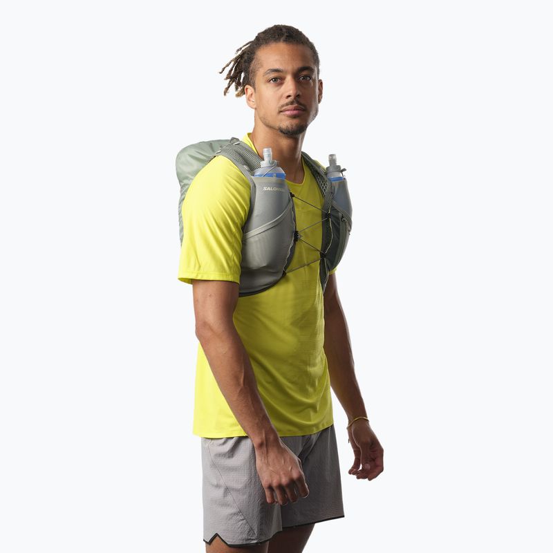 Salomon Active Skin 8 szett futó mellény babérkoszorú/liliomkoszorú/aloe mosás 3