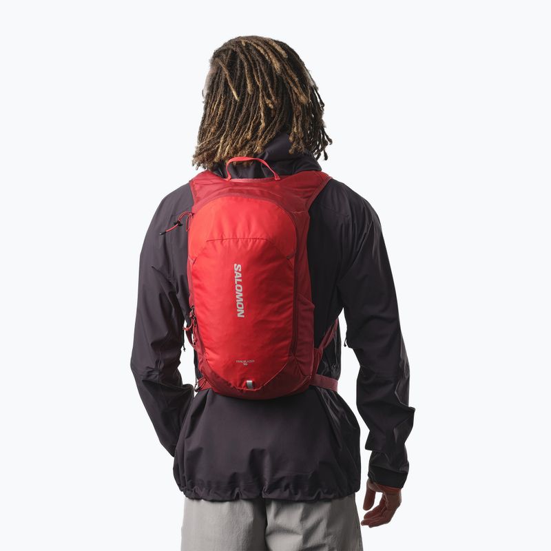 Túra hátizsák Salomon Trailblazer 10 l dahlia/high risk red 3