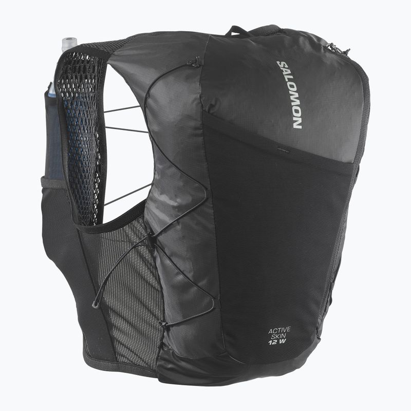 Női futómellény Salomon Active Skin 12 szett fekete/metal 2