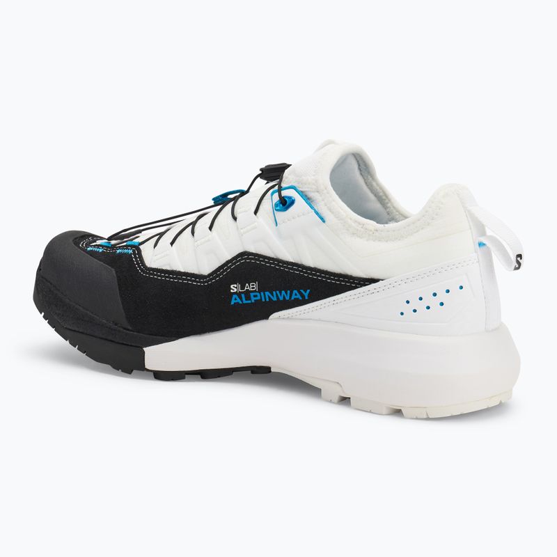 Túrabakancs Salomon S/LAB Alpinway fehér/fekete/transzcend kék 3