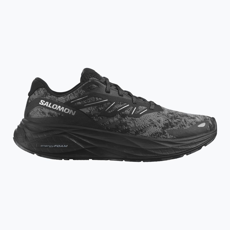 Férfi futócipő Salomon Aero Glide 2 fekete/fantom/szellemszürke 9