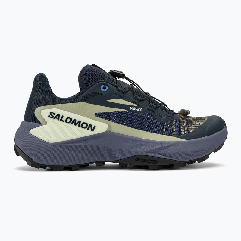 női futócipő Salomon Genesis carbon/grisalle/aloe wash 2